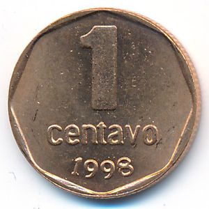 Аргентина, 1 сентаво (1998 г.)