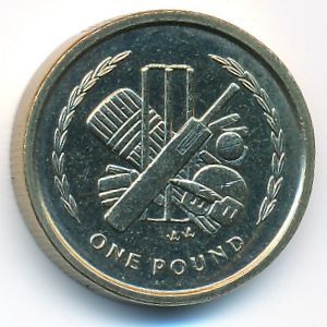Isle of Man, 1 pound, 1996