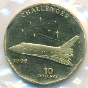 Маршалловы острова, 10 долларов (1996 г.)