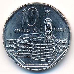 Cuba, 10 centavos, 2008