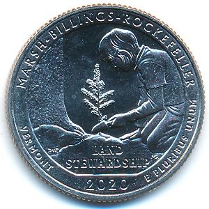 США, 1/4 доллара (2020 г.)