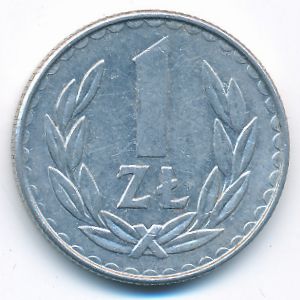 Польша, 1 злотый (1988 г.)