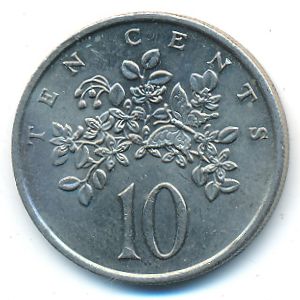 Ямайка, 10 центов (1975 г.)
