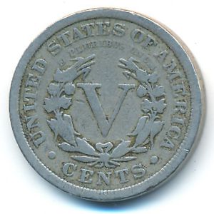 США, 5 центов (1910 г.)