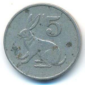 Зимбабве, 5 центов (1982 г.)