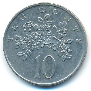 Ямайка, 10 центов (1985 г.)