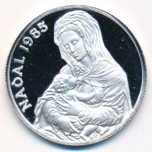 Андорра, 20 динеров (1985 г.)