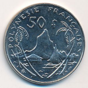 Французская Полинезия, 50 франков (1985 г.)