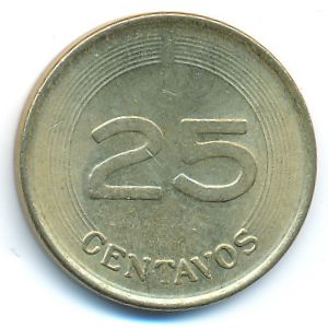 Колумбия, 25 сентаво (1979 г.)