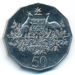 Австралия, 50 центов (2001 г.)