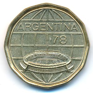 Аргентина, 100 песо (1977 г.)