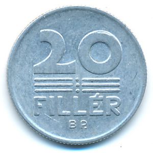 Hungary, 20 filler, 1978