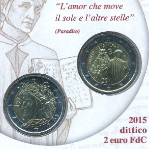 Италия, Набор монет (2015 г.)