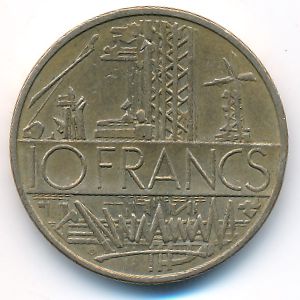 France, 10 francs, 1984