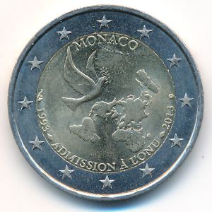 Monaco, 2 euro, 2013