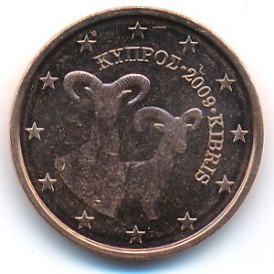 Кипр, 2 евроцента (2009 г.)