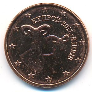 Кипр, 5 евроцентов (2011 г.)