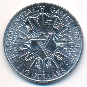 Австралия, 10 долларов (1982 г.)