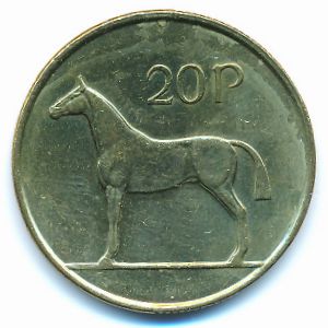 Ирландия, 20 пенсов (2000 г.)