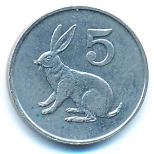 Зимбабве, 5 центов (1983 г.)