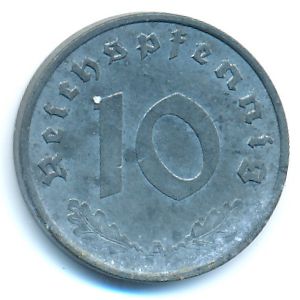 Третий Рейх, 10 рейхспфеннигов (1941 г.)