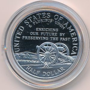 США, 1/2 доллара (1995 г.)