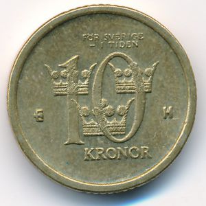Швеция, 10 крон (2003 г.)