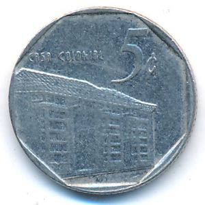 Куба, 5 сентаво (1994 г.)