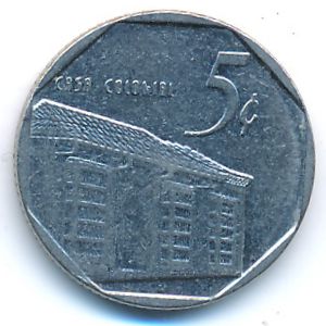 Куба, 5 сентаво (1994 г.)