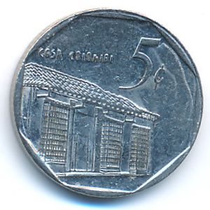 Куба, 5 сентаво (1998 г.)