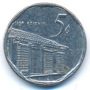 Куба, 5 сентаво (1999 г.)