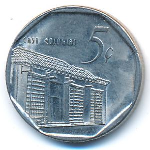 Куба, 5 сентаво (2000 г.)