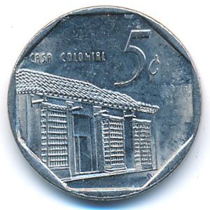 Куба, 5 сентаво (2000 г.)