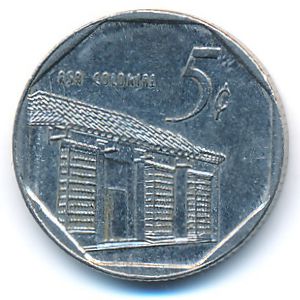 Куба, 5 сентаво (2000 г.)