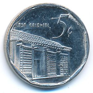 Куба, 5 сентаво (2000 г.)