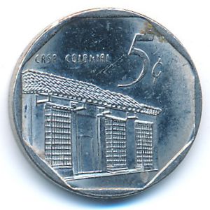 Куба, 5 сентаво (2000 г.)