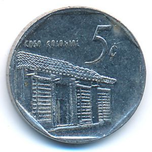 Куба, 5 сентаво (2006 г.)