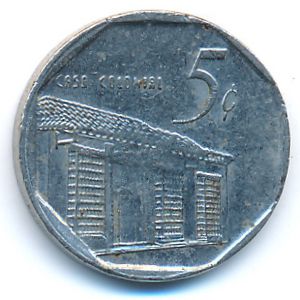 Куба, 5 сентаво (2009 г.)