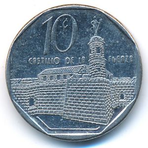 Куба, 10 сентаво (1996 г.)