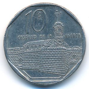 Куба, 10 сентаво (1999 г.)