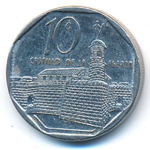Куба, 10 сентаво (2000 г.)