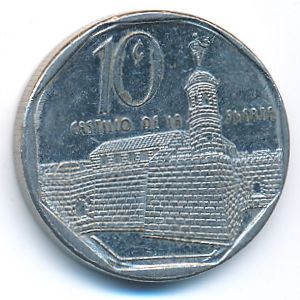 Куба, 10 сентаво (2000 г.)