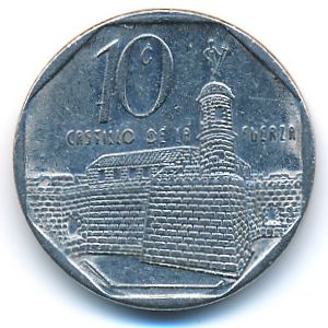 Куба, 10 сентаво (2000 г.)