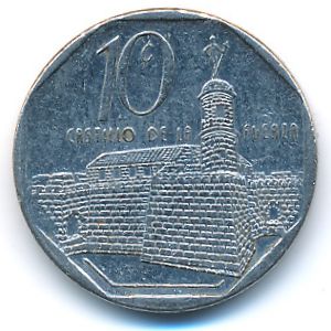Куба, 10 сентаво (2000 г.)