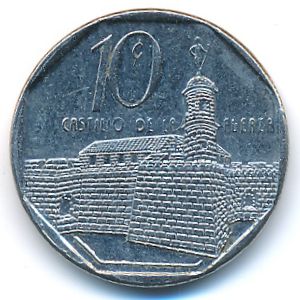 Куба, 10 сентаво (2002 г.)