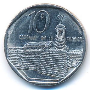 Куба, 10 сентаво (2002 г.)