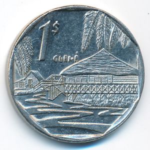 Cuba, 1 peso, 1998