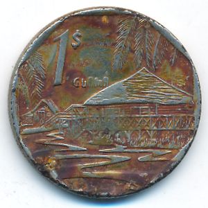 Cuba, 1 peso, 2007