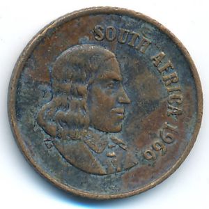 ЮАР, 1 цент (1966 г.)