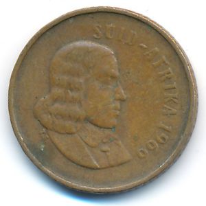 ЮАР, 1 цент (1966 г.)